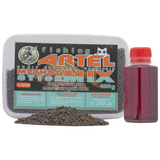 Angeln ARTEL Method Stick Mix Pellets, 400g (Heilbutt/Tigernuss) + Flüssigkeit