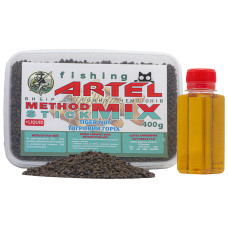 Angeln ARTEL Method Stick Mix Pellets, 400g (Tigernuss) + Flüssigkeit