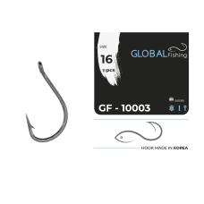 Hameçon Global Fishing GF-10003 n° 16 (11 pièces/paquet)
