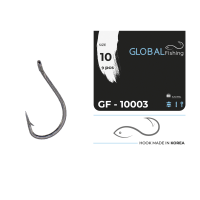 Haken Global Fishing GF-10003 Nr. 10 (9 Stück/Packung)