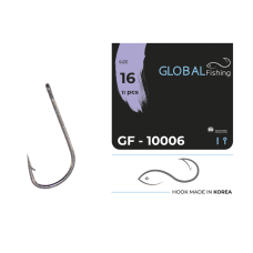 Anzuelo Global Fishing GF-10006 No. 16 (11uds/paquete)