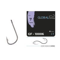 Гачок Global Fishing GF-10006 №7 (7шт/уп)