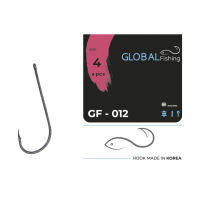 Anzuelo Global Fishing GF-1012 No. 4 (8uds/paquete)