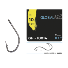 Гачок Global Fishing GF-10014 №10 (11шт/уп)