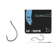 Гачок Global Fishing GF-10078 №14(10шт/уп)