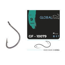 Гачок Global Fishing GF-10079 №9 (11шт/уп)