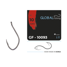 Гачок Global Fishing GF-10093 №10 (10шт/уп)