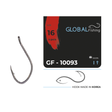 Гачок Global Fishing GF-10093 №16 (11шт/уп)